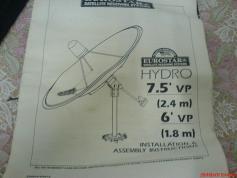 INSTALLATION and ASSEMBLY INSTRUCTION 180 cm Paraclypse Prime Focus Dish nr1
