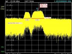 Chinasat 9 at 92.2 e _ footprint in KU band _ spectral analysis_first w