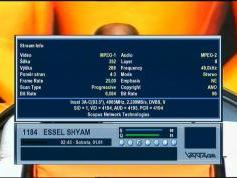4 085 V feeds Essel Shyam Insat 3A at 93.5E  03