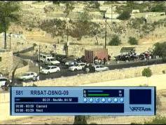 Arabsat 2B at 30.5 e _ KU footprint _12 595 V feed RRSat DSNG 09 Jerusalem Israel  01