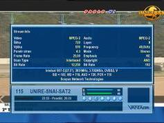 Intelsat 907 at 27.5 w _ NE Zone footprint _ 3 851 L feed DVB S2 Unire Snai Sat  _33