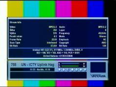Intelsat 907 at 27.5 w _ North East zone footprint _ 4 111 LC feed  United Nations UN ICTY uplink Hague _ 03