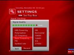 Measat 3 at 91.5 e-south asia beam-Reliance Digital TV-reception quality-12 683 H-02w