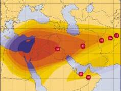 Amos 2 at 4.0 W Middle East beam