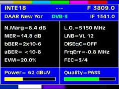 Intelsat 901 at 18.0 W _ C band _ 3 809 RC feed DAAR AIT_ Q data
