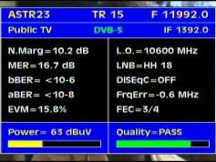 Astra 1E 1G 3A at 23.5 E _ 1G footprint _ 11 992 H Packet CS Link_Q data