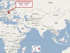 IS 907 at 24.5w_Global in the C band_reception point at Lucenec Slovakia