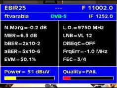 Eurobird 2 at 25.5 e _ super footprint _ 11 002 V Fashion tv Arabia _ Q data