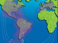 Intelsat 11 at 43.0 w_C band_Americas Europe footprint
