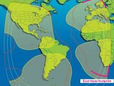 Intelsat 707 at 53.0 w_east hemi footprint in C band