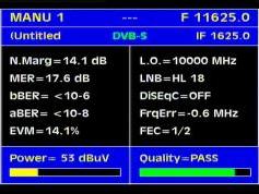 Intelsat 15 at 85.2 e-middle east footprint-11 625 H DVB-S Data network-Q analysis